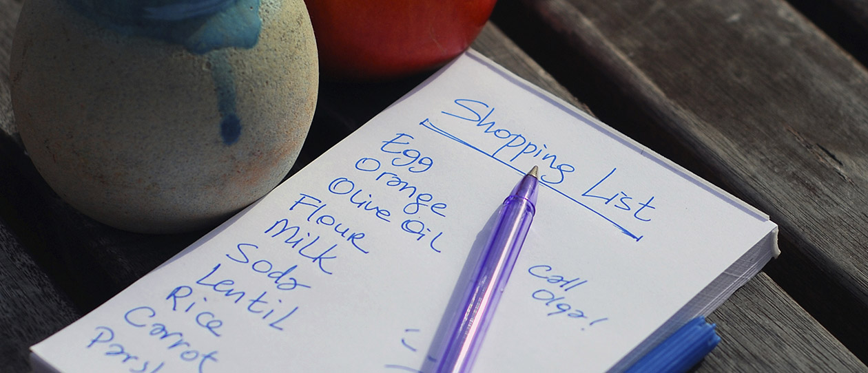 Blackmores how to make a healthy grocery shopping list