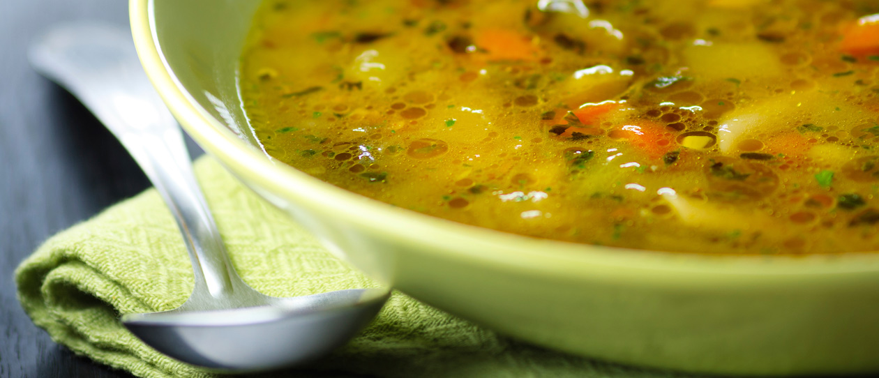Blackmores recipe minestrone with barley and basil pesto