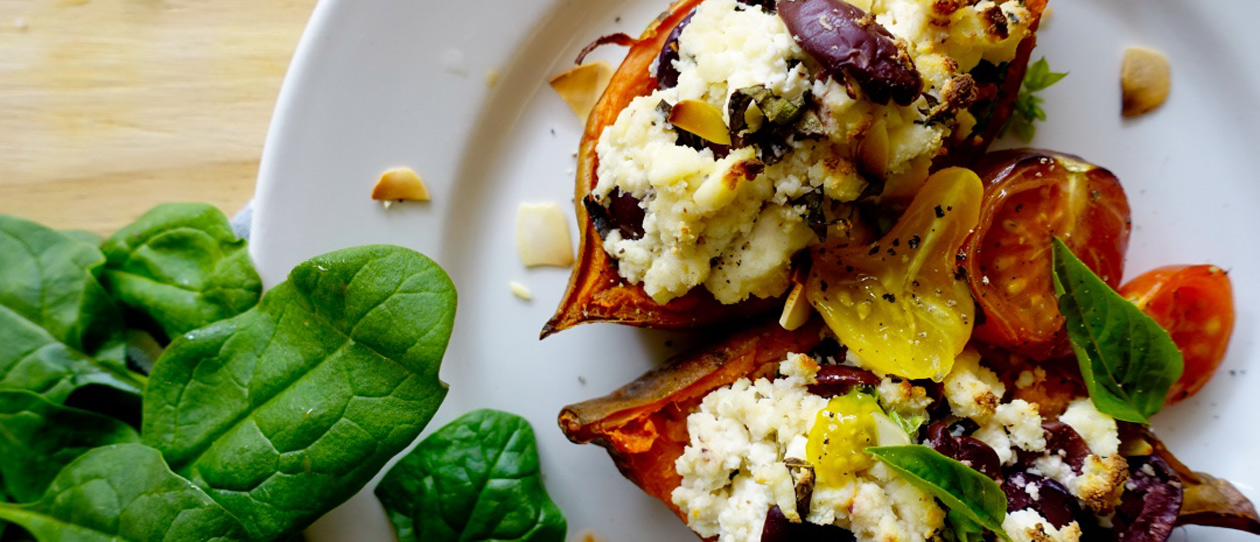 Blackmores Twice baked sweet potato