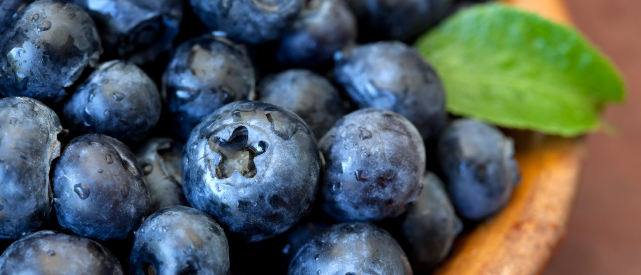 Blackmores wholemeal pancakes with hot blueberries