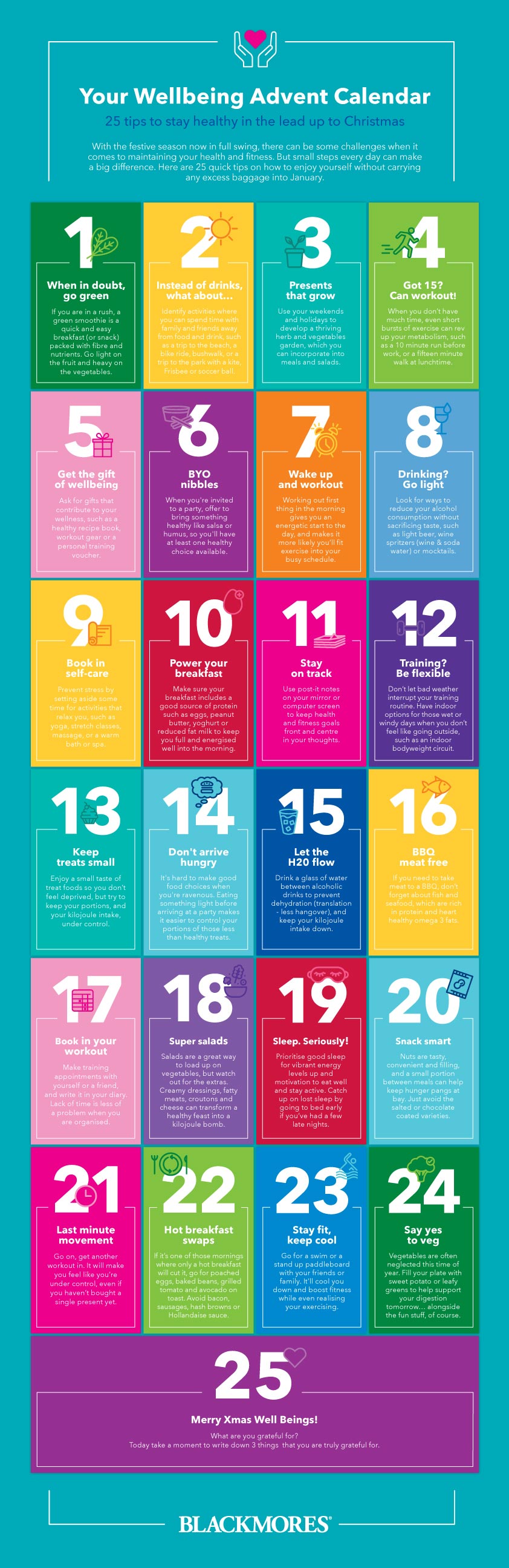 Wellbeing Advent Calendar Blackmores