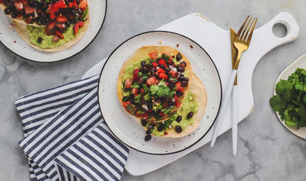 RECIPE: Black bean breakfast tostadas