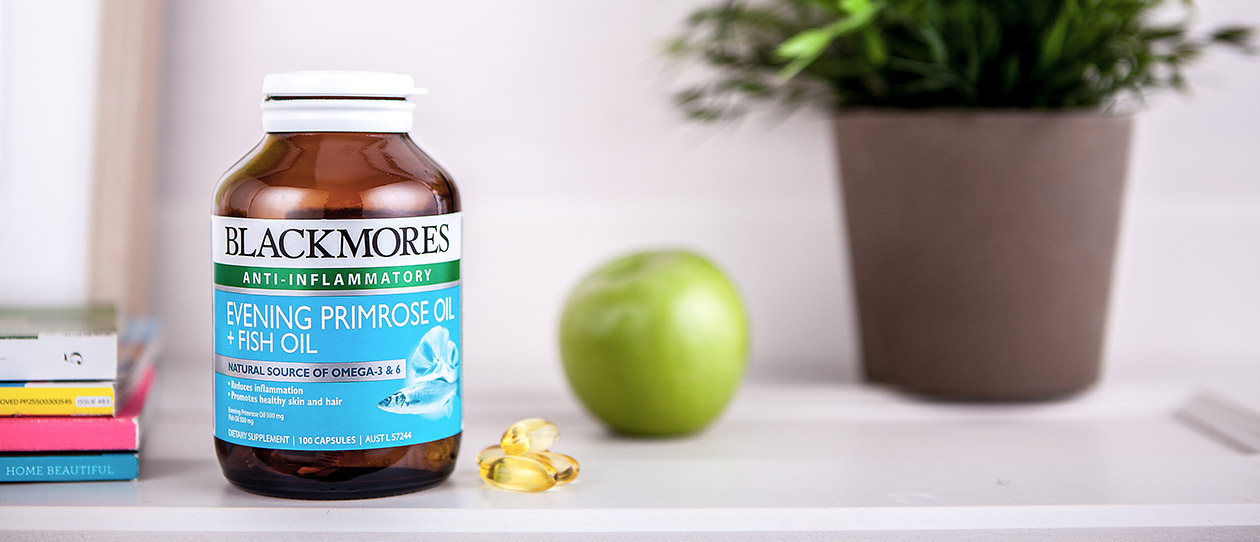 Blackmores Evening Primrose Oil + Fish Oil