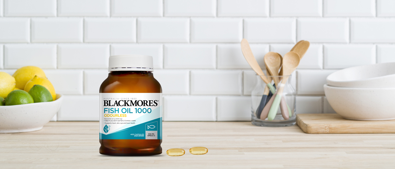 Blackmores Fish Oil 1000 Odourless