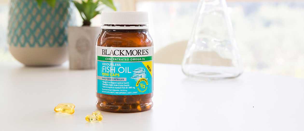 Blackmores Odourless Fish Oil Mini Caps