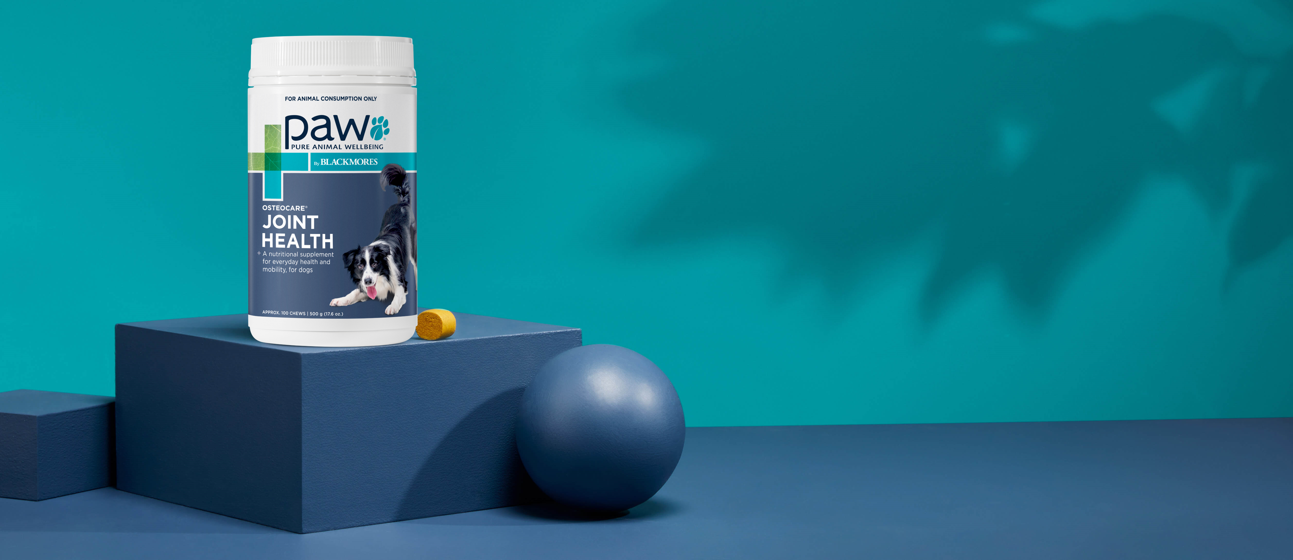 Osteocare Joint Health Chews for dogs pre disposed to osteoarthritis PAW PAW by Blackmores