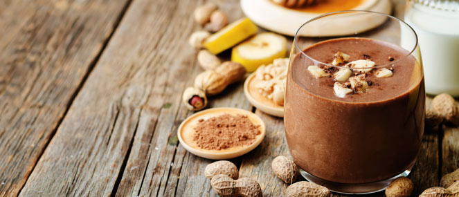 RECIPE: Cacao banana smoothie