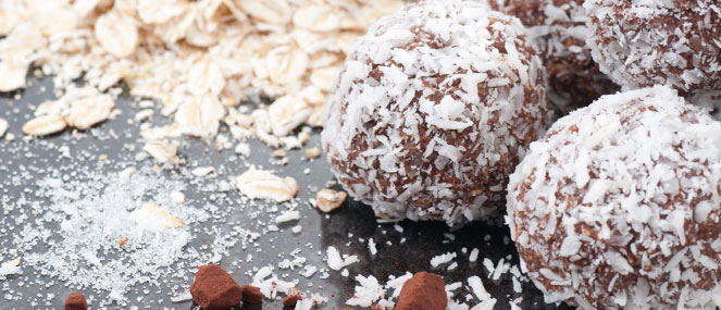 RECIPE: Cacao oatmeal & Smart Heart™ bliss balls