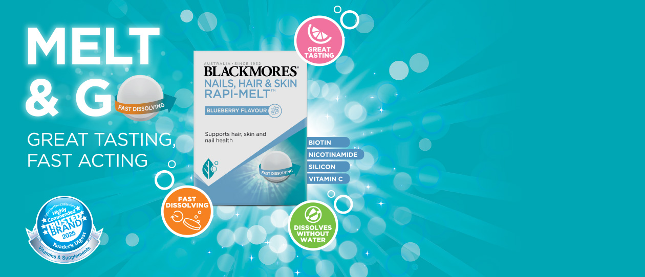 Blackmores Nails Hair and Skin Rapi-Melt