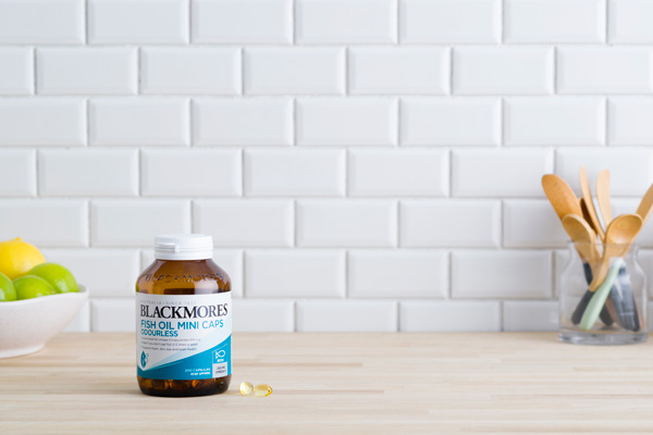 Blackmores Fish Oil Mini Caps Odourless 200 capsules