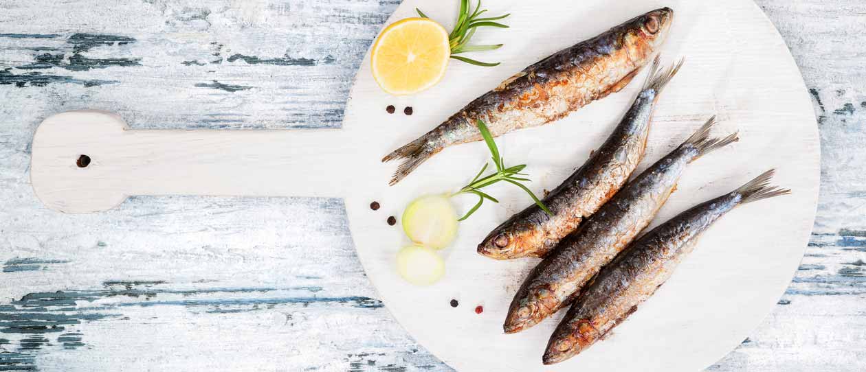 Grilled sardines - omega-3 foods