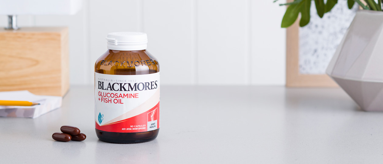 Blackmores Glucosamine plus Fish Oil 90 capsules